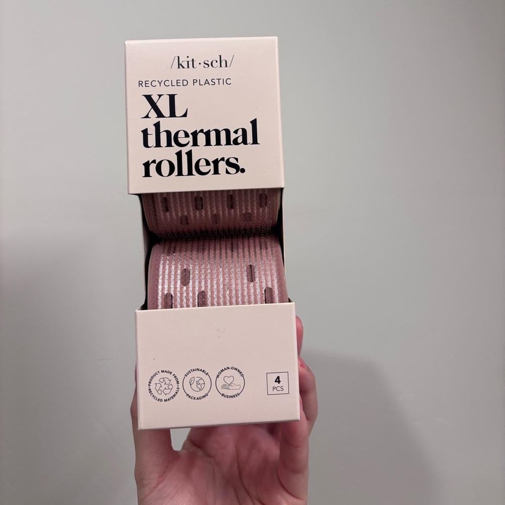 KIT-SCH XL Thermal Rollers in Pink 4 Pack - Picture 6 of 7